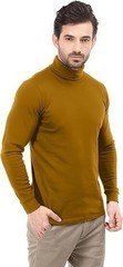 Turtleneck T-Shirt For Men Long Sleeves Tailored Comfort Fit Lot Utopia Wear