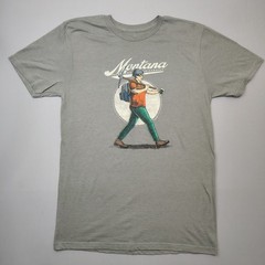 Montana Tech T-Shirt Mens Small Gray Graphic Geologist Montana Technological Uni