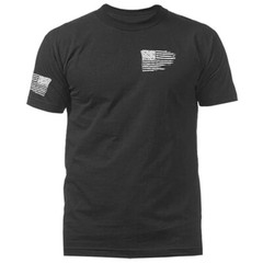 Distressed Flag Crest Patriotic American Pride US Flag USA Graphic T-shirt