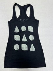 AFI ,BLAQK AUDIO Shapes Racerback TANK OFFICIAL UNISEX SIZE AFI BAND