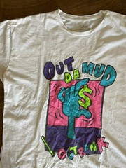 Outrank Mens White Graphic Tshirt Size XL