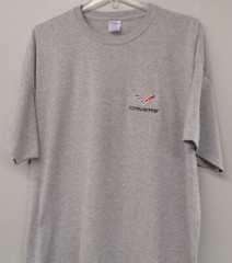 Chevrolet Corvette C7 Sports Car Embroidered T-Shirt S-6XL, LT-4XLT Chevy New