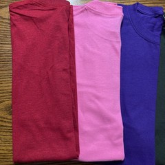 Gilden Heavy Cotton T-shirts Multicolors Size Xtra Large No Pocket Set Of Five