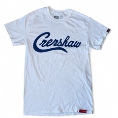 The Marathon Clothing Nipsey Hussle CRENSHAW Shirt White Blue Mens Size Small