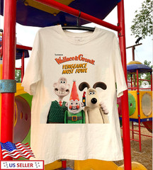 Wallace & Gromit Vengeance Most Fowl T Shirt All Size S-5XL