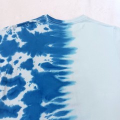 Naruto Shippuden Anime Viz Media Tie-Dye Shirt Blue Size M Condition Is Pre-Own