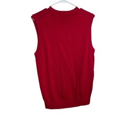 Cremieux Sweater Vest Men’s Small Classic Solid Sleeveless Knit Pullover Top NWT