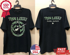 Thin Lizzy Celtic Ring Live In Concert T Shirt Full Size S-5XL