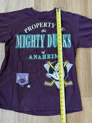 Vintage Starter Mighty Ducks T Shirt Size Large