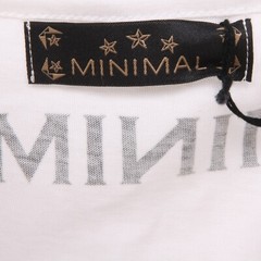 C0655 men’s jersey MINIMAL tank top white/red/black sleeveless t-shirt men
