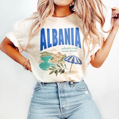 Albania Adriatic Coast Travel Vacation Europe Beach Comfort Tee