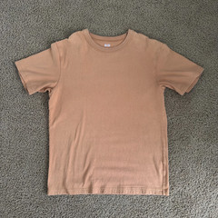 Uniqlo Crew Neck T-Shirt Orange Size S