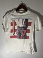 Vintage 80s Bruce Springsteen and the steel band shirt size small single stitch
