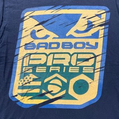 Bad Boy Pro Series MMA T-Shirt Men Medium Black Brazil USA Jiu Jitsu Made in USA
