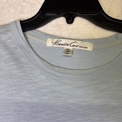 Kenneth Cole Tech Short Sleeve Pocket T-Shirt Cotton Stretch Wicking UPF 50+