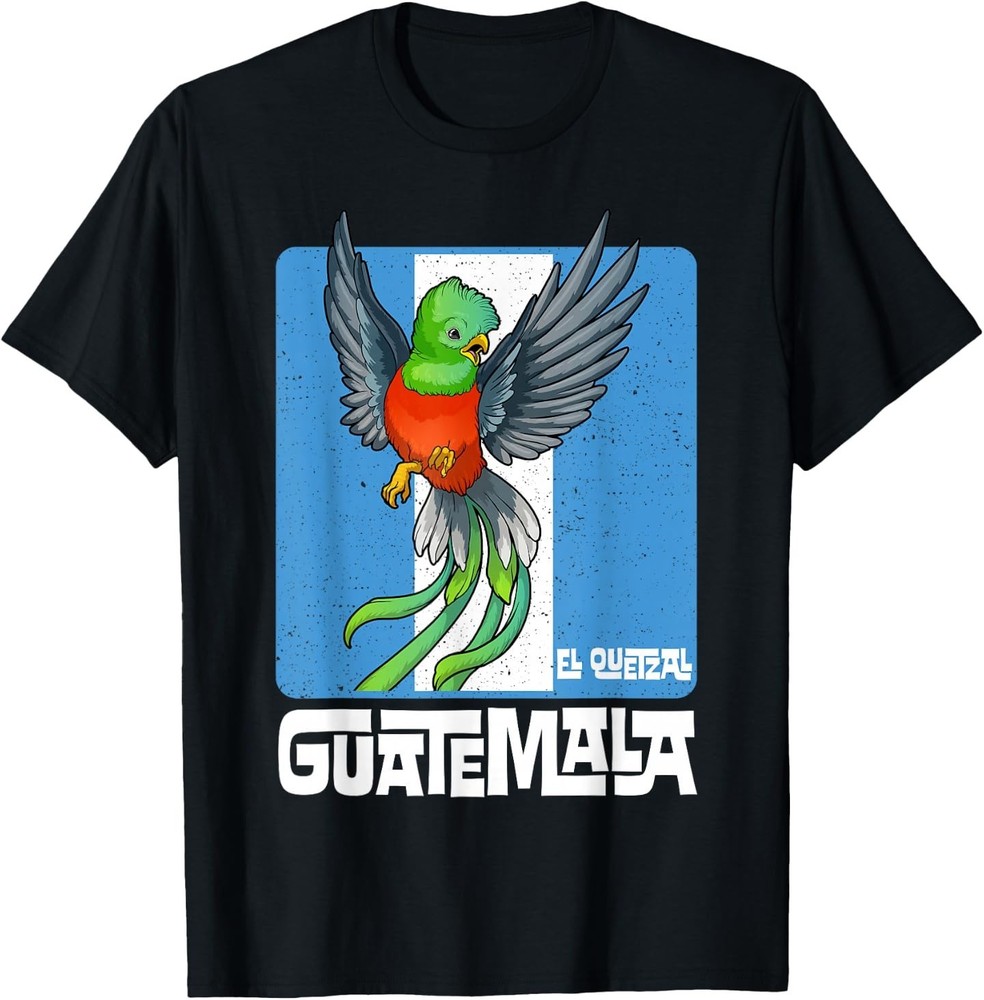 Tipico Guatemala Quetzal Chapin Maya Antigua Guatemalan T-Shirt