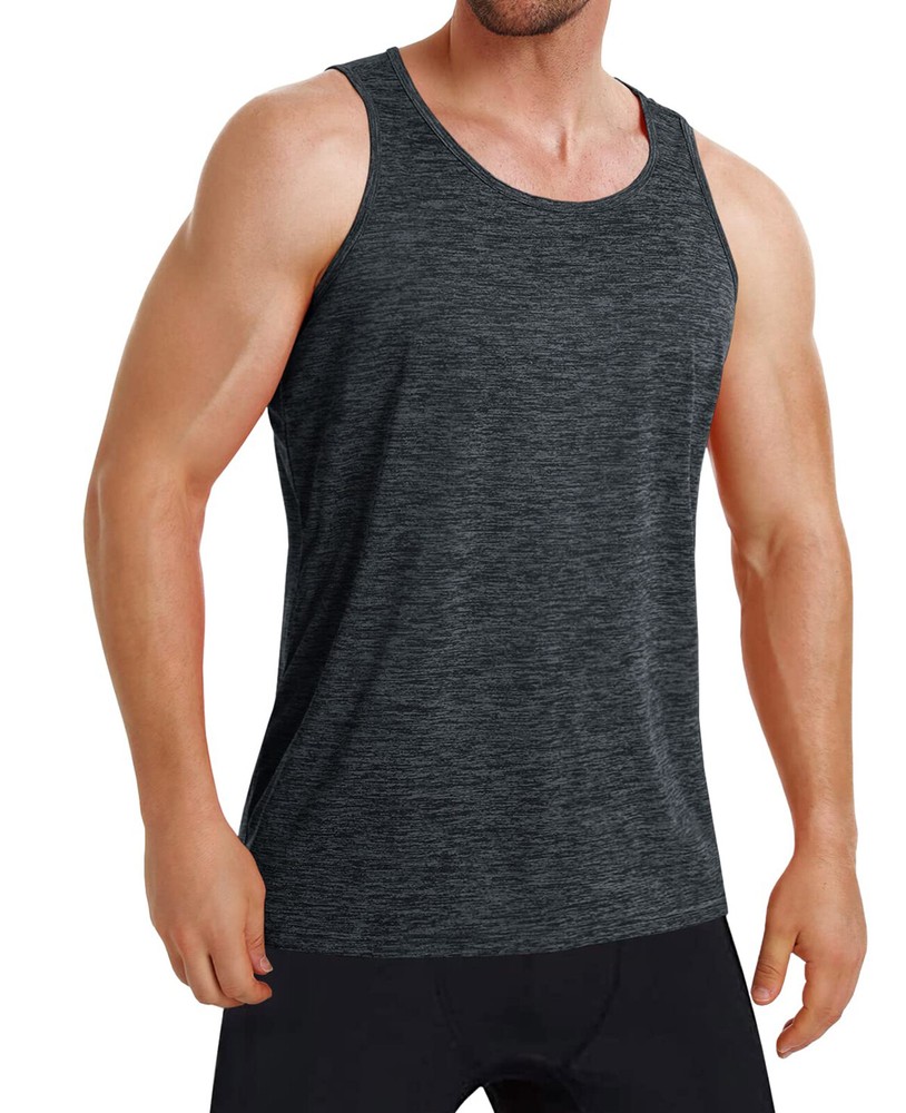 Men’s Tank Tops Gym Muscle Shirts Quick Dry Workout Sleeveless Athletic T-shirts