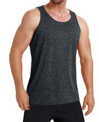 Men’s Tank Tops Gym Muscle Shirts Quick Dry Workout Sleeveless Athletic T-shirts