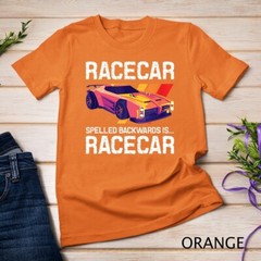 Racecar Spelled Backwards – Car Racer Mechanic Racing Race Unisex T-shirt