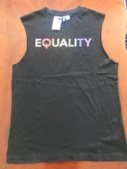 H&M EQUALITY Gay Pride TANK TOPS Sizes XS, S, M, L, XL New With Tag
