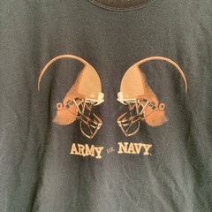 2008 Army-Navy Game Long Sleeve T-shirt Size XL Black Coloured