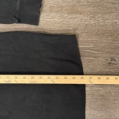 J.Crew Henley Shirt Men Medium Black Waffle Knit Oarsman Long Sleeve Thermal