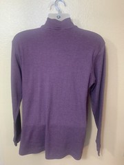 Taylor & Henry burgundy cotton Long Sleeve Shirt Size M