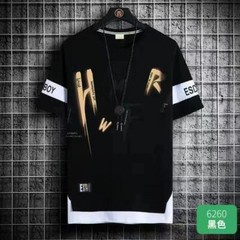 Camiseta De Verano Para Hombres Camisa Casual De Manga Corta Ropa De Moda Fiest