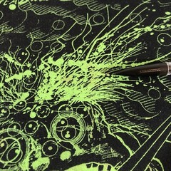 VTG Ralph Steadman Yard Trauma Punk 80’s Suicide Bath T shirt Hunter S T Size XL