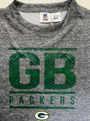 Green Bay Packers Crewneck Sweatshirt Mens Large NFL Team Apparel Zubaz Gray 2XL