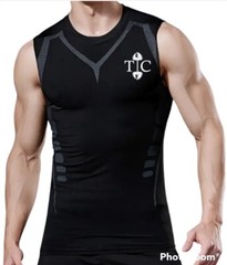 Men’s Gym Training Compression Vest X-Large Workout Tank Tops “Till I Collapse”