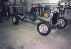 RETRO STYLE PETE EASTWOOD 1932 FORD CHASSIS & HOT ROD BUILDER T-SHIRTS CLASSIC!