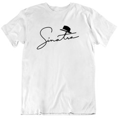 Frank Sinatra Icon Singer Music Pop Jazz T-shirt 100% Cotton Tee Gift New