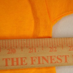 DELTA Vtg y2k SIX FLAGS More Flags More Fun Guy Yellow T-SHIRT Men’s L