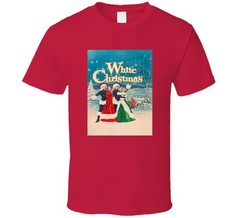 White Christmas Movie Tee Classic Holiday Film T Shirt