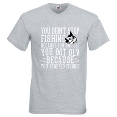 Fishing Fish Trout Old Novelty T Shirt Various Colours And Sizes