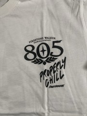 NWT Fasthouse 805 Quiver T-Shirt White Properly Chill BRAND NEW