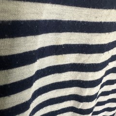 Addicted Striped Tank Top XXL runs small Gently worn Poly cotton blend no fabric