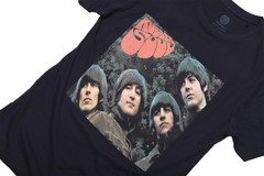 The Beatles T Shirt Rubber Soul Official Logo Rock Band Album Cover S-2XL New