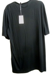Helmut Lang T Shirt Black on Black Box Fit Film Print Men Large