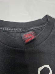 Size L – vintage Y2K 2004 Green Day American Idiot heart grenade logo t-shirt