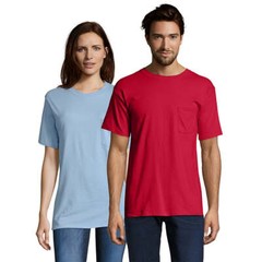 Hanes Beefy-T Adult Pocket T-Shirt, Style 5190