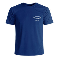 USS Lewis and Clark SSBN-644 Silent Service Cold War Veteran T-Shirt