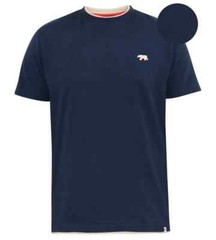D555 Duke Big Mens Navy Waffle Textured T-Shirt 2XL 3XL 4XL 5XL 6XL (601613)