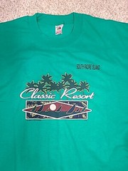 Vintage Fruit Of The Loom 90s South Padre Island Classic Resort Shirt Size XXL