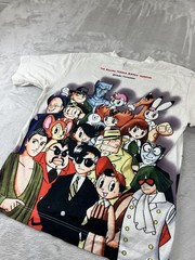 Vintage Osamu Tezuka Manga Museum Shirt Mens Large Astro Boy Kimba Anime 90s Jap