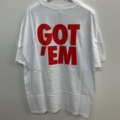 Recommended GOT EM S S CREW NECK PRINT Tee Logo Font Crew Neck Printed T shirt S