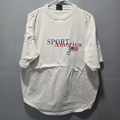Vtg Sport America Tee Shirt USA Team Flat Classic White Men’s Size XXXL