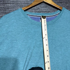 Lands’ End T Shirt Men’s 2XL Green Stretch Soft Short Sleeve