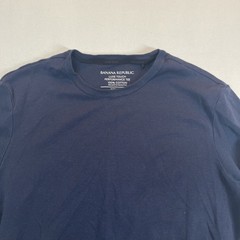 Banana Republic Authentic Tee Supima Cotton Navy Blue Men’s Medium T-Shirt